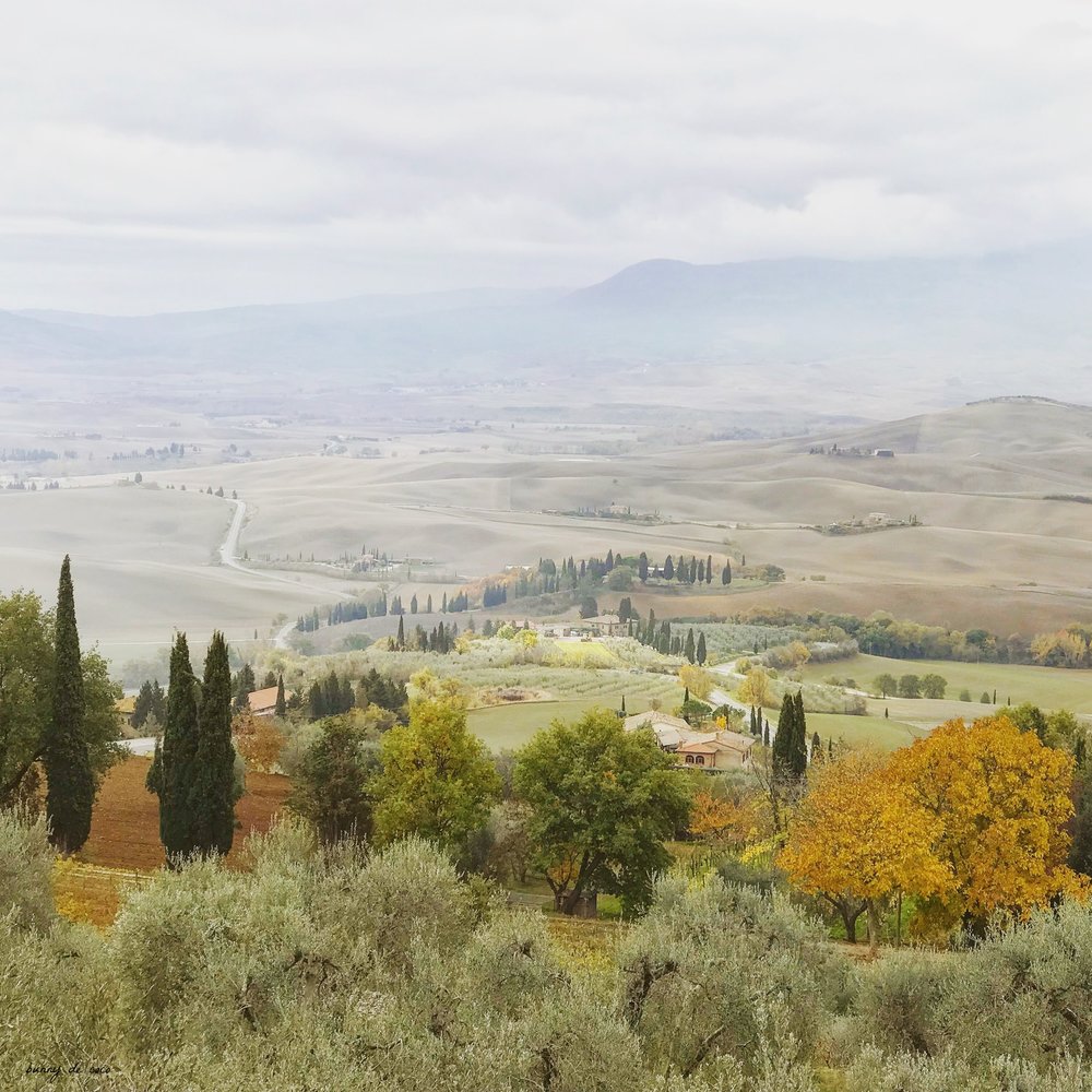 The view from Pienza itself